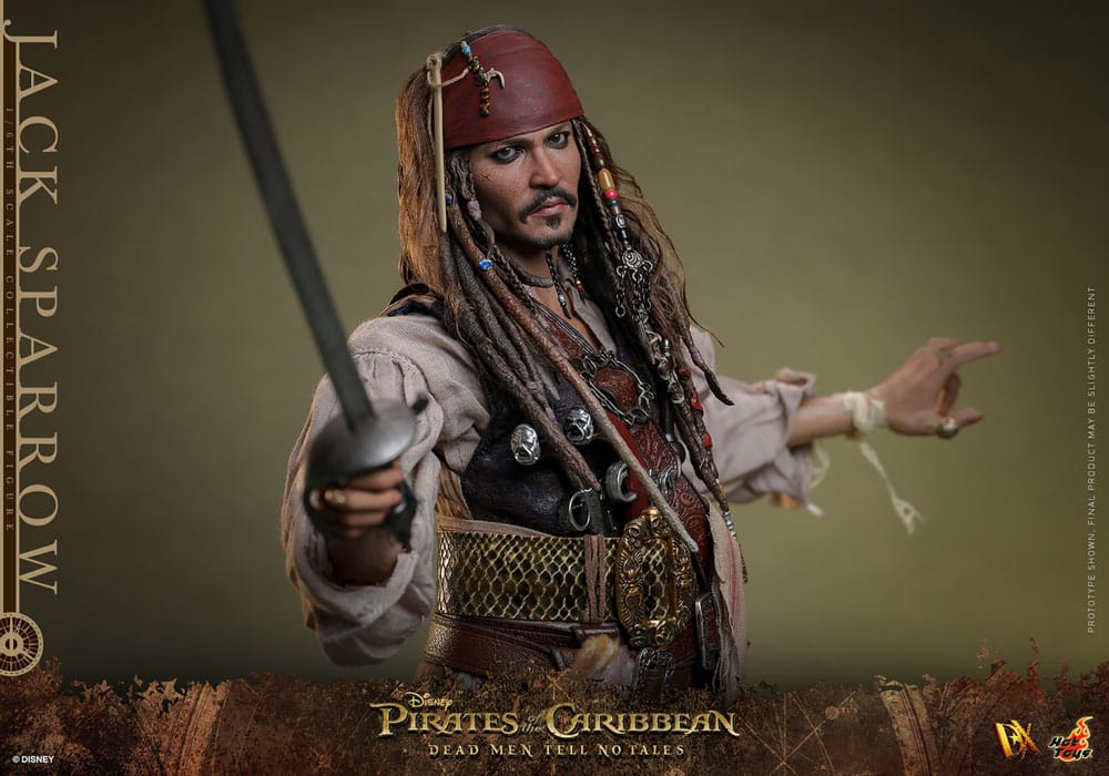 Pirates of the Caribbean: Dead Men Tell No Tales DX Action Figure 1/6 Jack Sparrow 30 cm